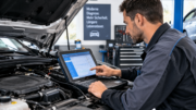 Moderne Fahrzeugdiagnose in der Werkstatt